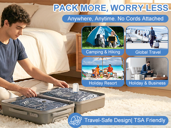 Vacuum Seal Bags for Clothing Travel