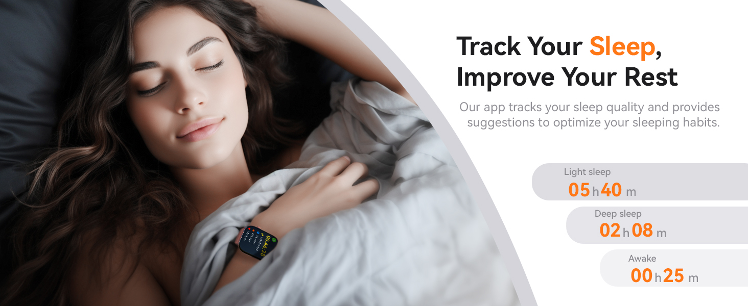 smart watch with sleep monitor