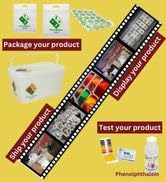 Essential Depot Greener Life Diamond PVC Soap Box GLC PP Box pH Strips Phenolphthalein