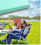 BONAI Portable Charger, 30000mAh Capacity External Battery Pack with Flashlight & 4-USB Outputs &...