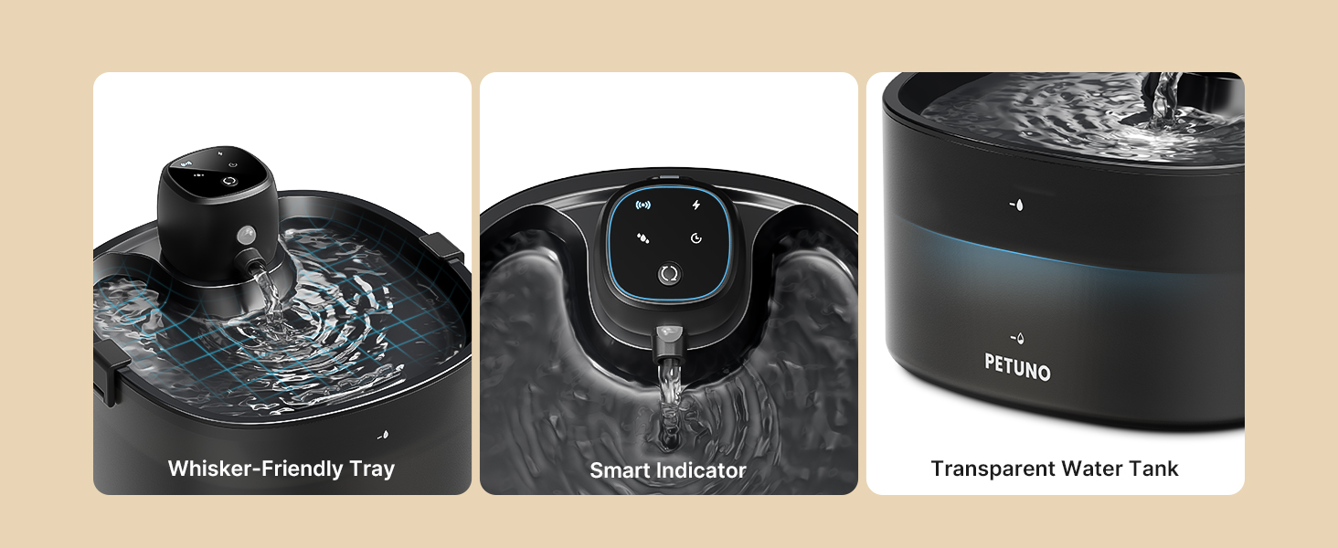 motion sensor cat water fountain