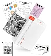 ORGBRO Sticker Printer Machine, X3 Mini Printer Print Pods Portable Thermal Inkless Sticker Maker...