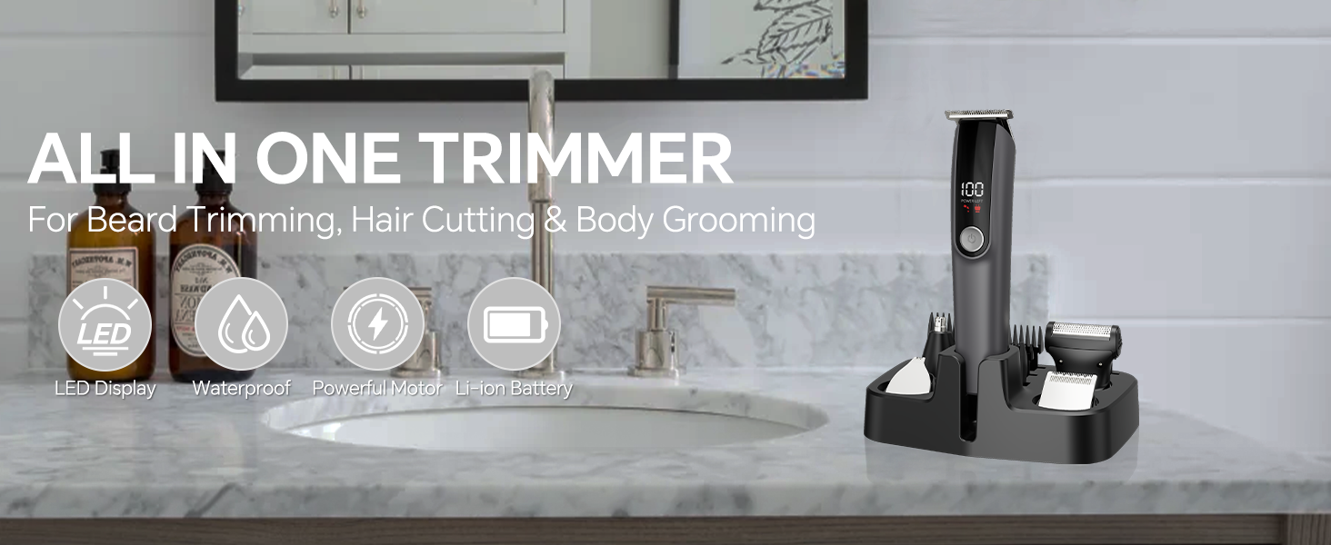 Beard Trimmer for Men