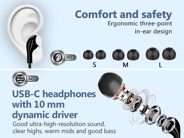 type c headphones S24