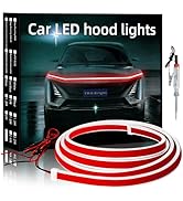 YM E-Bright Led Hood Light Strip Exterior Led Strip Lights for Cars Waterproof Flexible DRL Dynam...