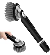AUAUY Dish Brush with Soap Dispenser, Advanced Soap Control Dishwashing Brush, Dish Scrub Brushes...