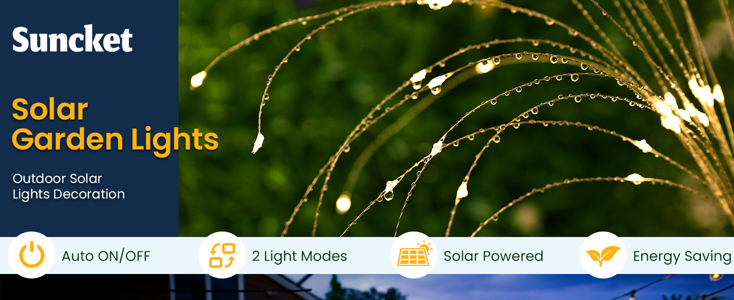 solar garden lights