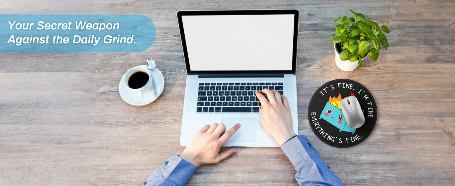 Funny mouse pad for laptop