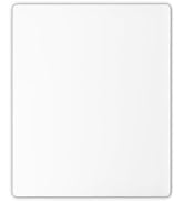Dexas NSF Polysafe Cutting Board, 14 by 17 inches, White