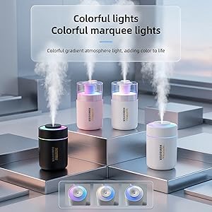 Available in multiple colors and sizes—versatile humidifier with strong features for all occasions