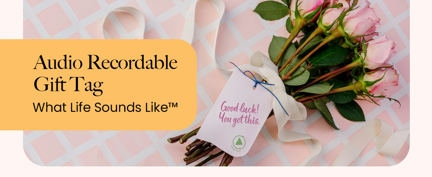 VoiceGift Customizable gift tags