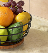 rotating fruit basket