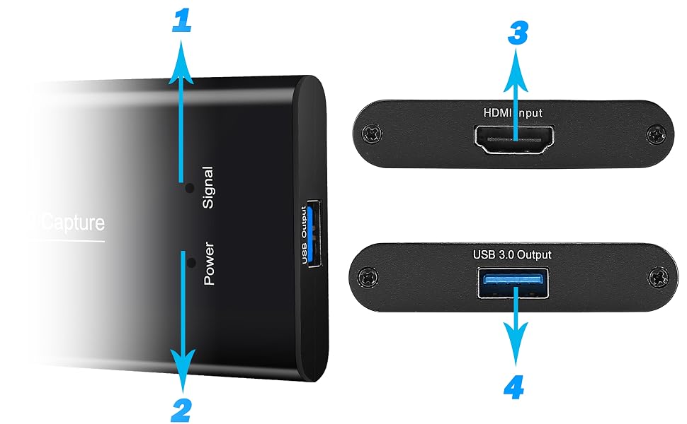 HDMI to USB Capture Card