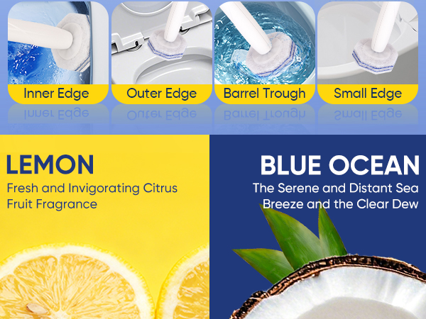 LEMON, BLUE OCEAN, LAVENDER