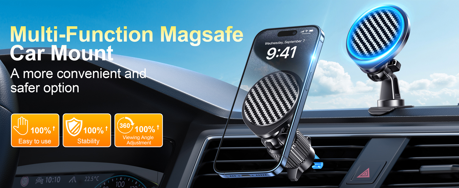 Magnetic Phone Holder for Car 