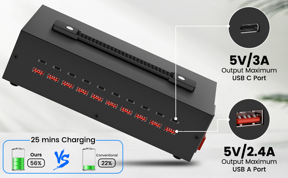 usb~c charging station