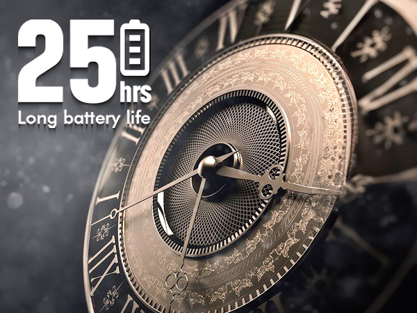 Up to 25+Hours Long Playtime