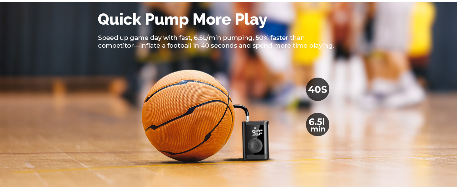 ball air pump with needle soccer gifts soccer accessories stuff for boys