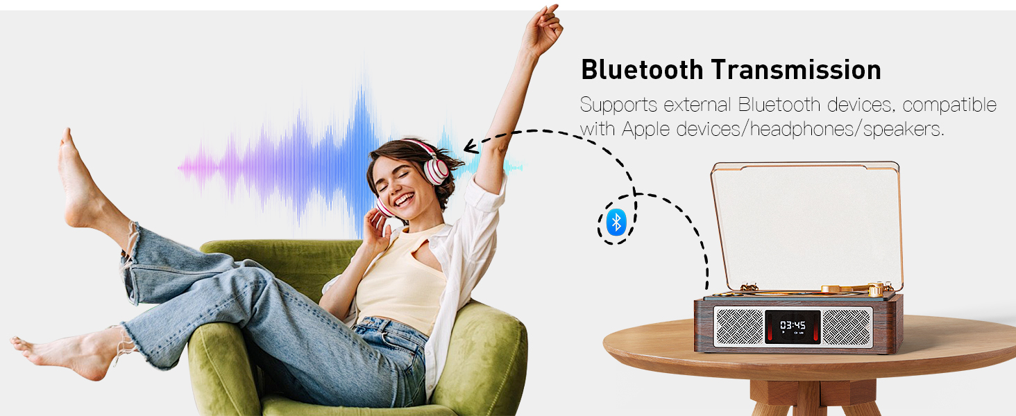 Bluetooth transmitter compatible with Apple devices
