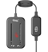 hygger 35-45 Gallon Short Fish Tank Heater, 250W Adjustable Submersible Aquarium Heater with Digi...