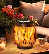 outdoor solar string lights dancing flame solar lantern outdoor light flickering flame solar lantern
