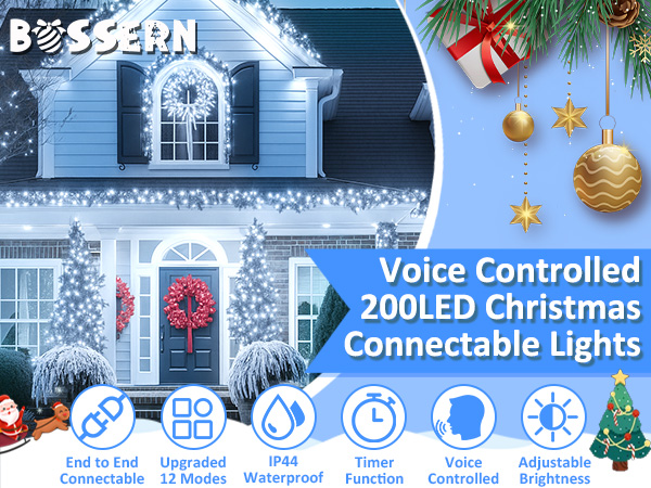 cool white christmas lights