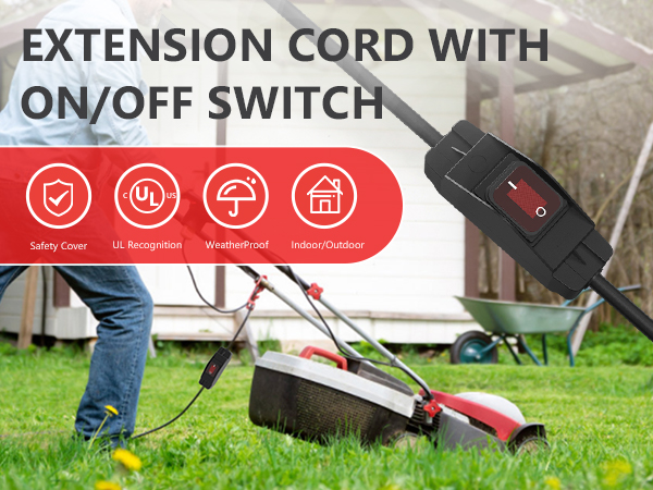 Extension Cord with Switch