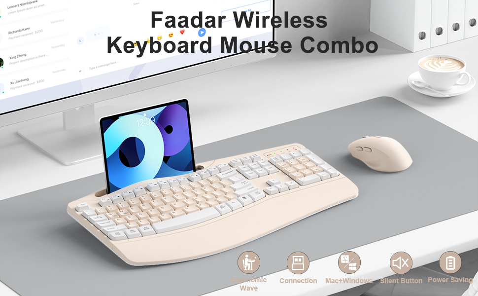 Wireless Keyboard and Mouse