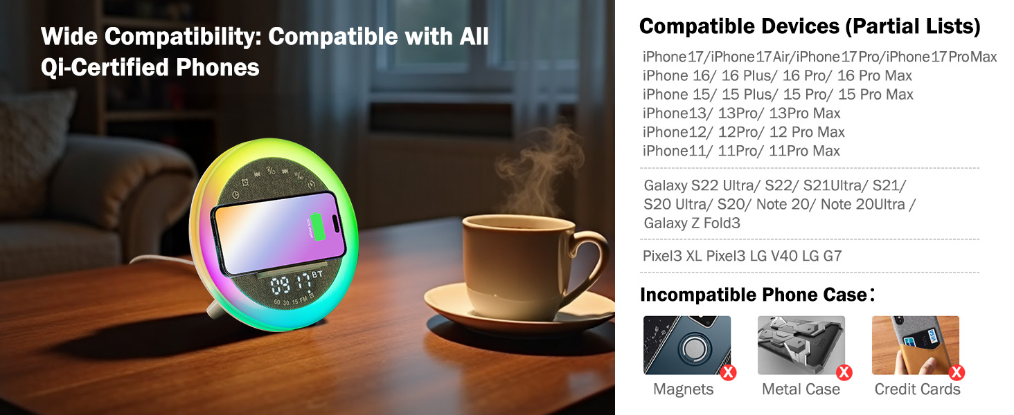 Bluetooth Speaker with Lights