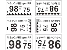 pulse oximeter peak flow meter fever asthma oxygen meter monitor heart rate heart beat pulse