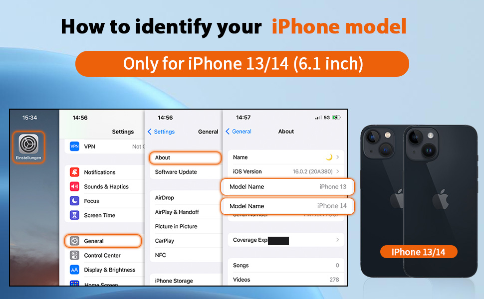CACOE Magnetic Case for iPhone 13 &amp;amp;amp;amp;amp;amp;amp;amp;amp; iPhone 14 6.1 inch