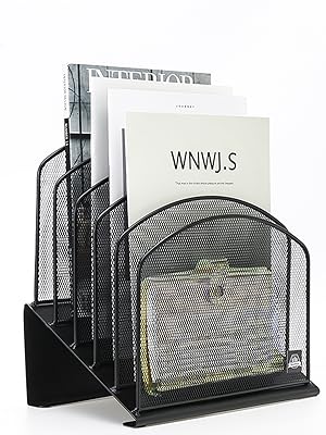 inclined desk file organizer