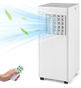 ARLIME Portable Air Conditioner 10000 BTU, 3-in-1 AC Unit w/Dehumidifier, Cool, Fan, 350 Sq.FT Co...