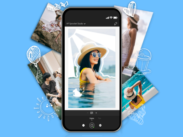 HP Sprocket Portable 2x3 Instant Photo Printer 