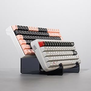 black keyboard display stand