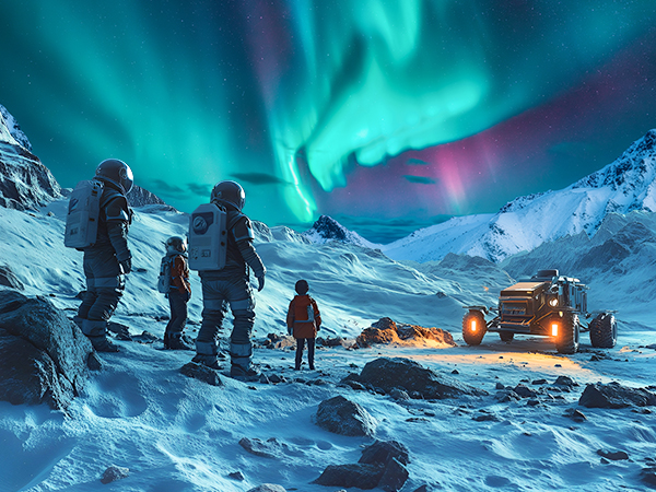 Northern Lights Aurora Projector