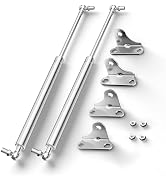 Vepagoo 15 Inch 67Lb/300N Stainless Steel Gas Struts Shock for Boat Hatch, Marine Spring Prop Lif...