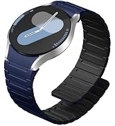 SNBLK Magnetic Band Compatible with Samsung Galaxy Watch 7 6 5 4 Active 2 FE 40mm 44mm/Watch 6/4C...