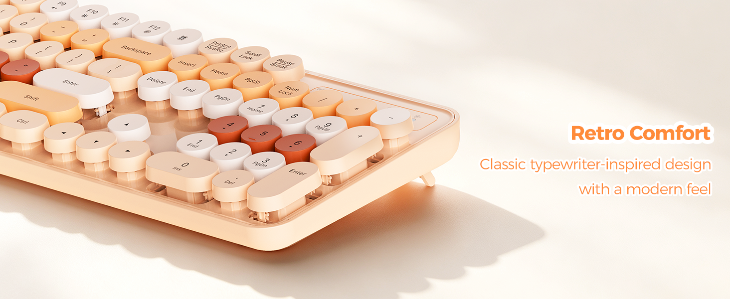 typewriter keyboard wireless