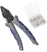 Booms Fishing CP4 Wire Crimping Tool with Cutter, Effort-saving Fishing Crimping Pliers, High Car...