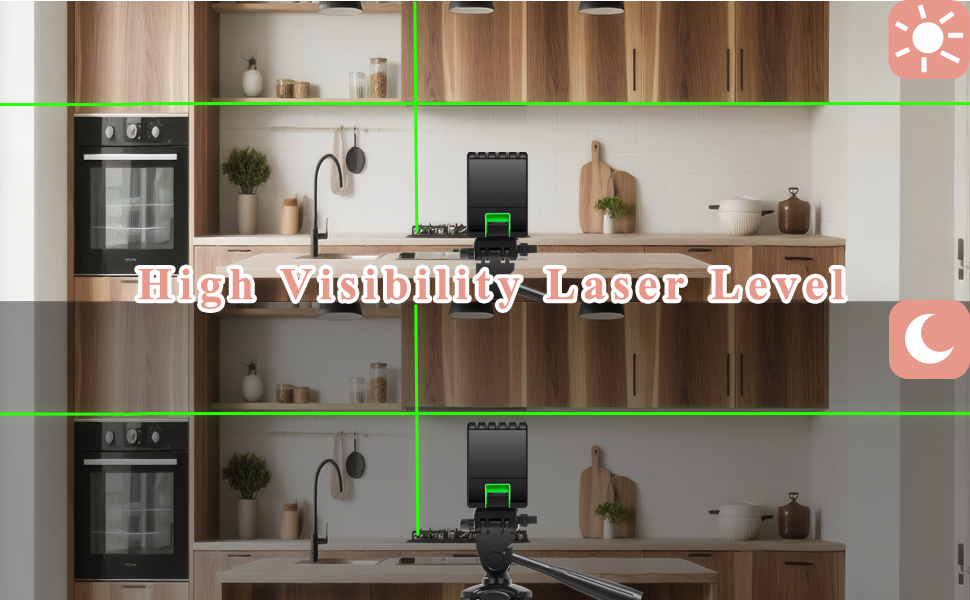 Laser level with tripod