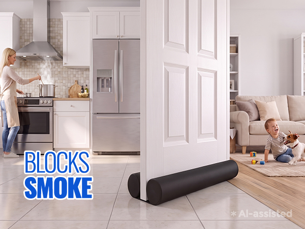 under door draft blocker