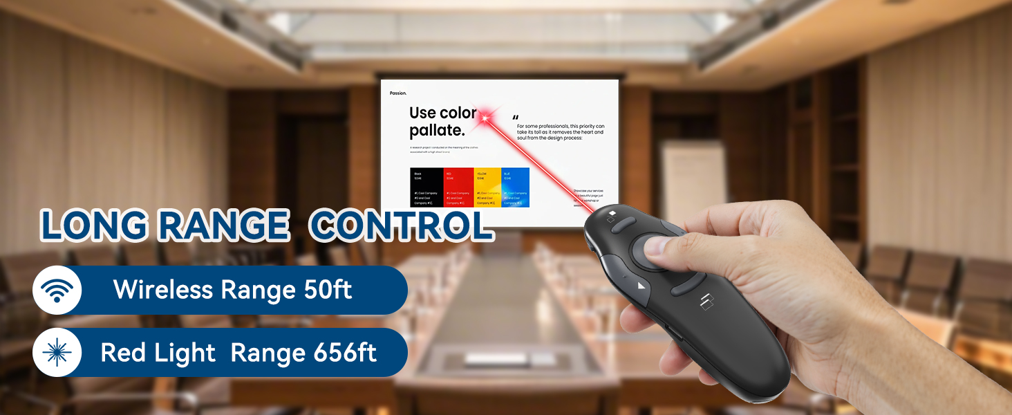 wireless presentation pointer clicker powerpoint presentation