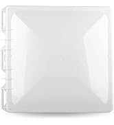 Wadoy 13 x 13 inch RV Camper Vent Cover/Lid Comaptible with Jensen 40152 Metal Base 1994 &amp; Up Mod...