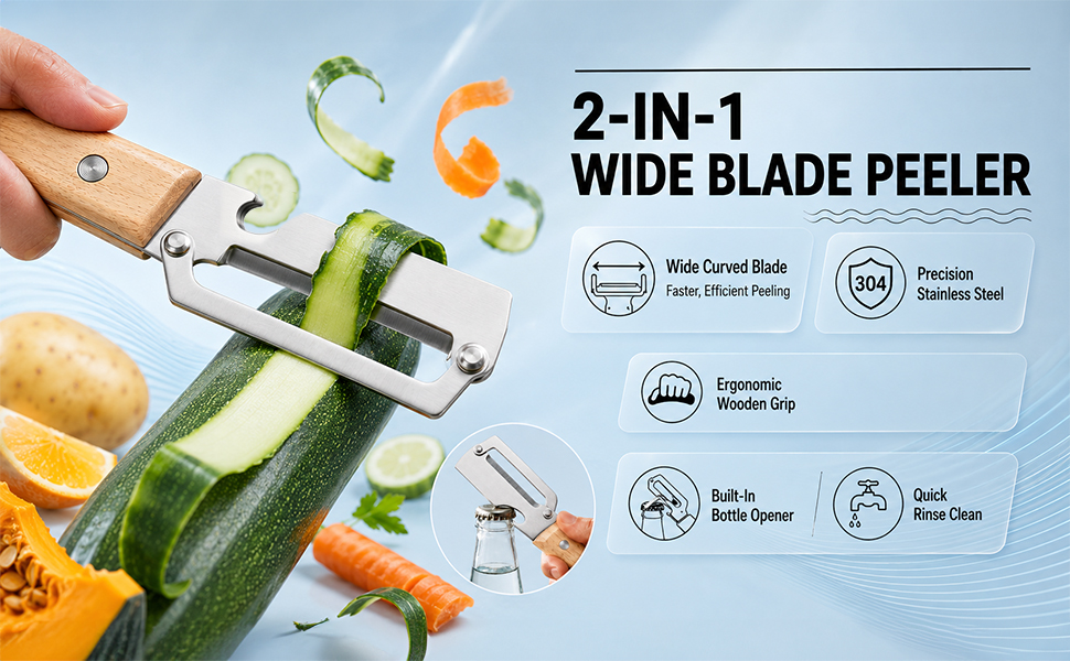 multifunctional vegetable peeler