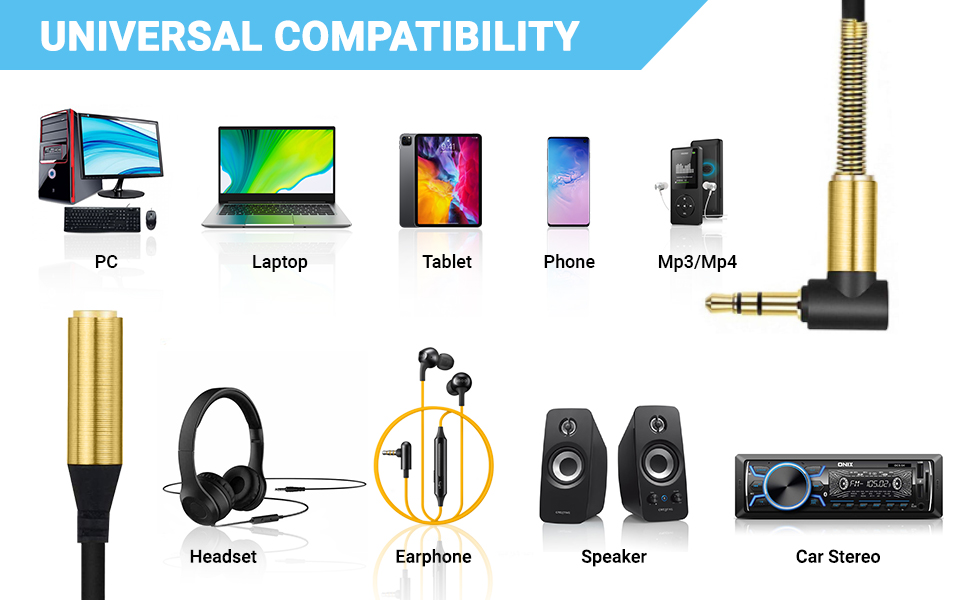 ULTRICS Headphone Extension Cable