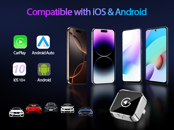 wireless android auto and carplay