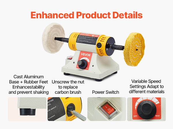 bench polisher buffer