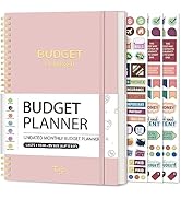 Budget Planner - Monthly Budget Book with Expense Tracker Notebook, Undated Bill Organizer &amp; Fina...
