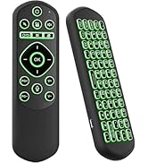 iPazzPort Air Mouse &amp; Bluetooth Universal Remote, Backlit 2.4G USB Remote Control, for PC, Androi...